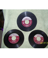 lot of [3} vintage 45 rpm vinyl records {the everly brothers} - £11.68 GBP