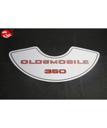 73 74 Oldsmobile 350 2V Air Cleaner Decal - Small 8 3/4&quot; x 4 1/8&quot; - $357.19 MXN