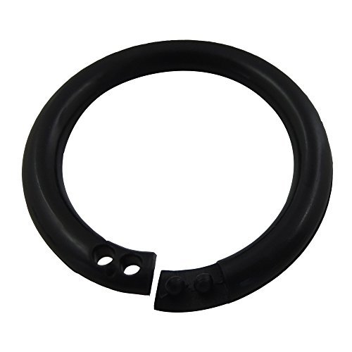 Bluemoona 50 PCS - Plastic Open O Rings Ring For Dee Webbing Belts Buckle Bag 32