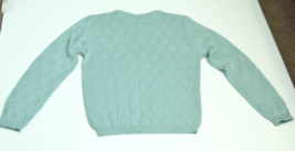 Womens Sweater Small Country Suburbans Pull Over Knit Teal Spring Fall - £5.49 GBP