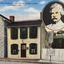 Mark Twain Museum Home Vintage Postcard Samuel Clemens - $8.95