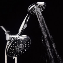 Hydroluxe 30-Setting 3-Way Rainfall Shower Head / Handheld Combo w/ Pause Switch - £27.88 GBP
