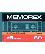Blank Audio Tape -Memorex dB Series 60 - $4.00