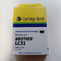 New Brother LC51Y Black Ink Cartridge - SEALED IN BOX  - Fast Shipping! - $5.00
