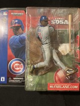 Chicago Cubs Sammy Sosa Mcfarlane Series 1 Grey Variant Baseball FIGURE- Show... - $14.50