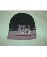  knit hat in greys Firm Believer in  Jesus one size new - $6.00