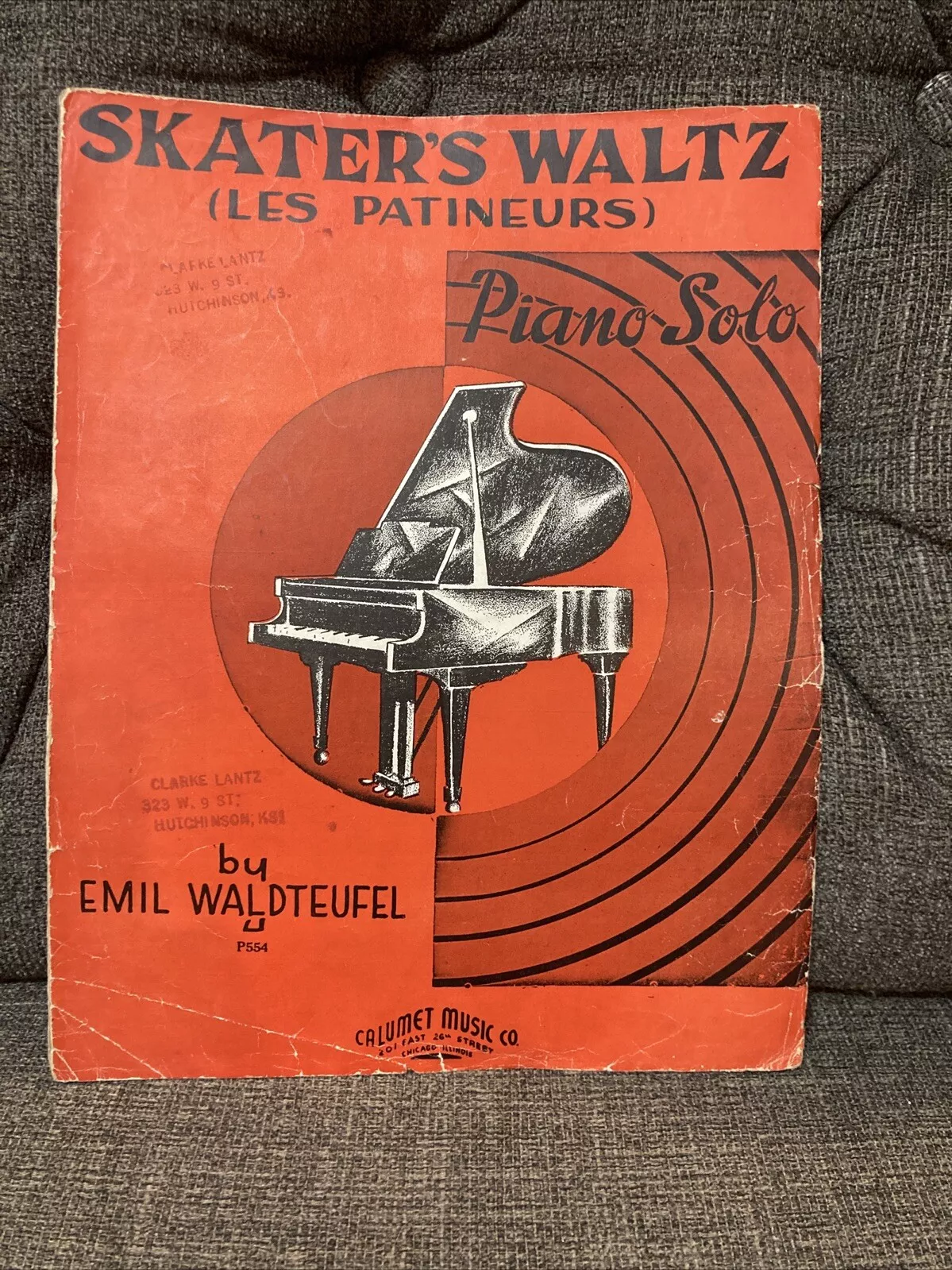 Skater&#39;s Waltz (Les Patineurs) - sheet music - $6.00