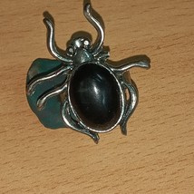 Old anthropomorphic scorpion ring, used black stone - £28.48 GBP