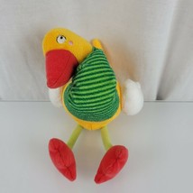 Ikea Plush Barnslig Fagel Musical Duck Baby Lovey Toy Brahm&#39;s Lullaby Yellow 9&quot; - £19.10 GBP