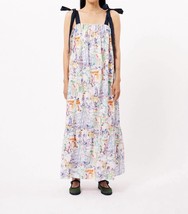 Frnch cylia woven maxi dress in French Area Print - size M - £68.82 GBP