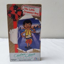 The Little Drummer Boy VHS Tape FHE Vintage Christmas Cartoon Classics T... - £3.58 GBP