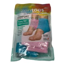 ZenToes Moisturizing Gel Cracked Heel Socks Repair Dry Skin Overnight 2 ... - $12.00