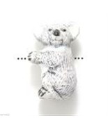 Peruvian Ceramic Koala Bear Pendant Focal Bead (1) Hand Painted - £2.04 GBP