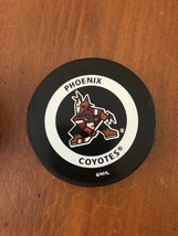 NHL Phoenix Coyotes Offical Game Used Puck With Official Packaging - £23.60 GBP