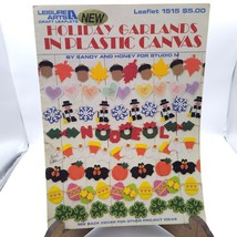 Vintage Plastic Canvas Patterns, Holiday Garlands by Sandy and Honey for... - £9.09 GBP