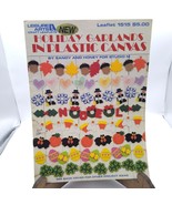 Vintage Plastic Canvas Patterns, Holiday Garlands by Sandy and Honey for... - £9.09 GBP