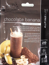 Chocolate Banana Instant Smoothie Mix Low Calorie 2oz Pouch-Alpineaire-V... - $24.63
