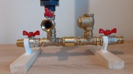 3/4&#39;&#39; DN20 Hydraulic Ram Water Pump with PVC Tank - SPRING Valve and Dra... - $185.00