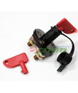 Auto Battery Cut Off Switch Disconnect Kill Solid Brass With 2 Removable... - $11.15 CAD