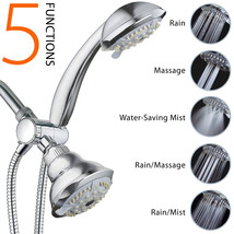 DreamSpa Luxary 19-Setting 3-Way Oversize 4-inch Shower Head / Hand Show... - $21.05