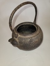 Antique /Vintage Japanese   Cast Iron Teapot Missing Lid Kettle - £38.88 GBP