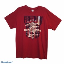 Gildan American Freedom Novelty Short Sleeve T-shirt Size L - $18.70