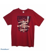 Gildan American Freedom Novelty Short Sleeve T-shirt Size L - $355.42 MXN
