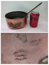 Design Magasin France Cuivre Sauce Poêle Boite Doublé 7 Inch Diamètre 3.... - $2,354.55 MXN