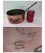 Design Magasin France Cuivre Sauce Poêle Boite Doublé 7 Inch Diamètre 3.... - $172.65 CAD