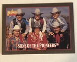 Sons Of The Pioneers Trading Card Branson On Stage Vintage 1992 #21 - £1.57 GBP