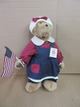 NOS Boyds Bears Bailey Bear 50010 Patriotic Americana Plush Bear B69 L - £73.71 GBP