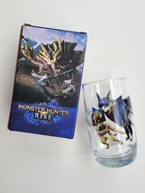 Monster Hunter Rise &quot;Palamute &amp; Palico&quot; Glass Tumbler - SWITCH Limited Edition - £25.10 GBP