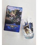 Monster Hunter Rise &quot;Palamute &amp; Palico&quot; Glass Tumbler - SWITCH Limited E... - £24.99 GBP