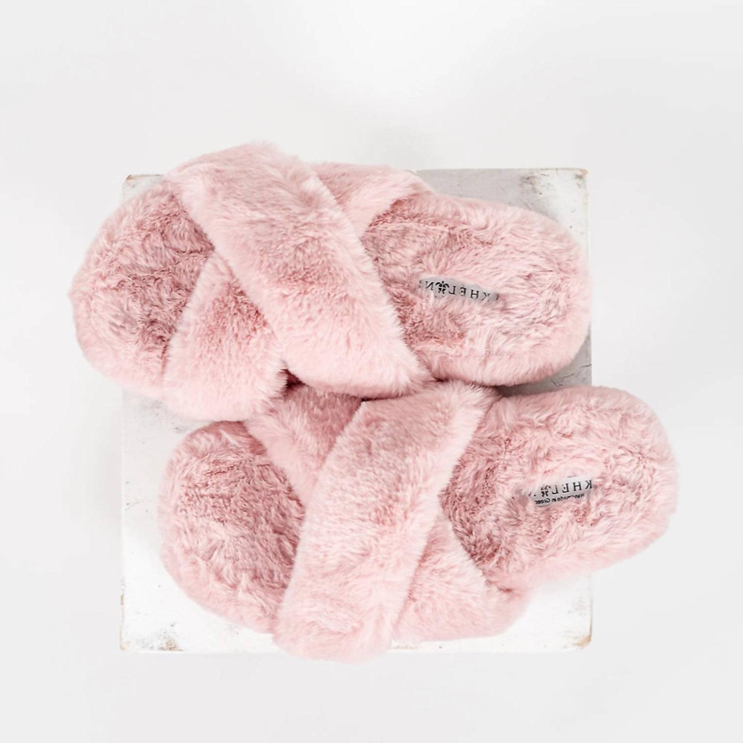 Kheloni Women&#39;s Sally Slippers Pink - $108.00