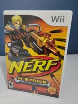 NERF N-Strike Nintendo Wii Video Game Complete - No Scratches - £5.45 GBP