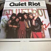 1984 Quiet Riot, Metal Mania, Photo Collection, Robus Books with Poster - $26.40