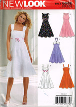 New Look 6589 Misses Dress Sewing Pattern - UNCUT- Sizes 8 - 18 - £3.14 GBP