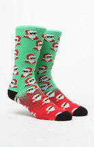 On The Byas &quot;NEW&quot; Santa Steeze Crew Socks CASUAL NEW ONE SIZE MENS GUYS - $8.50