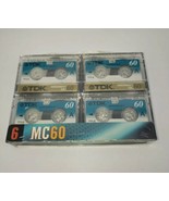 TDK MC60 Microcassette Tapes 4 pack NEW - £11.19 GBP