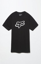 Fox Legacy Fox Head T Tee Shirt Men&#39;s Guys Black Logo White Head New $29 - £15.97 GBP