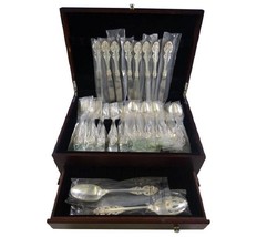 Chambord by Reed and Barton Silverplate Flatware Set For 8 Service 50 Pieces New - $28,132.08 MXN