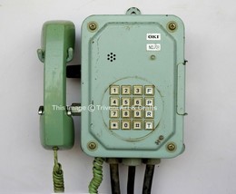 Vintage Maritime Wall Mount Rotary Telephone Salvaged ship&#39;s Navigation ... - £119.90 GBP