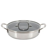 Better Chef 9 Inch 3-Ply Stainless Steel Nonstick Deep Fry Pan with Lid ... - $1,265.98 MXN