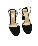 Michael Kors Yoonie Womans Shoes Black Leather Size 11 M  5 in  High Heels - $55.98