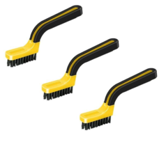 Grout Brush 7&#39;&#39; L x 3/4&#39;&#39; W Nylon Bristle w/Soft-Grip Handle ALLWAY TOOL... - $13.85