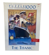 The Titanic 1000-Piece Jigsaw Puzzle The Gallery Series Interlocking Des... - £12.71 GBP