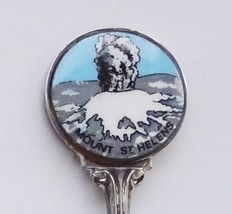 Collector Souvenir Spoon USA Washington Mount St. Helens May 18th 1980 - £6.36 GBP
