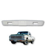 71 72 Chevy Pickup Truck Front Chrome Bumper w/ Mounting Holes 1971 1972 - £192.62 GBP