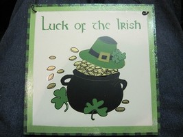 Irish Plaque Luck of the Irish - $6.04