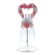 Avon Love Doves Bell ~ Glass &amp; Resin Valentines Day or Anniversary Collectible - £1.47 GBP